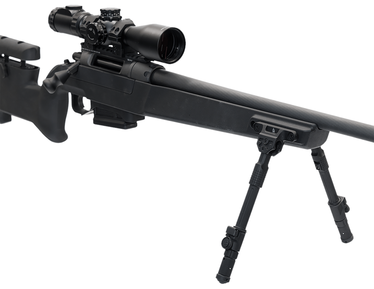 Leapers UTG Recon Flex II Bipod M-LOK 7.10-9.10" Matte Black Aluminum — view 2