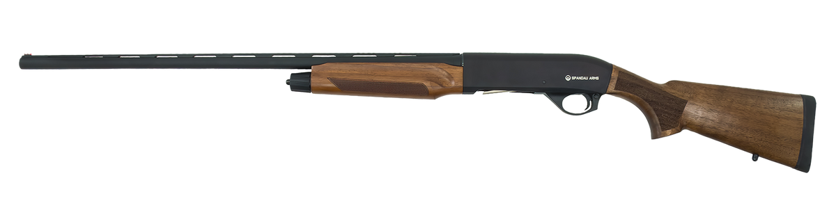 Spandau Arms S2 Field 20 Gauge 28" 3" Chamber 3-Rd Semi-Auto Shotgun - Wood Stock — view 2