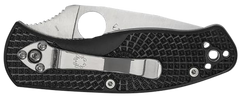 Spyderco Persistence Lightweight 2.75" Plain Edge 8Cr13MoV Black FRN Folding Knife — view 2