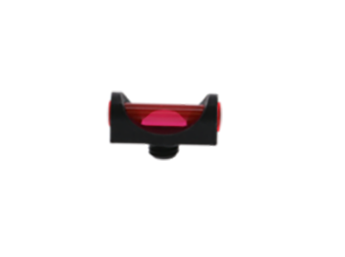 TruGlo TG948DR Fat Bead Red Fiber Optic Shotgun Front Sight 5-40 - Black — view 2