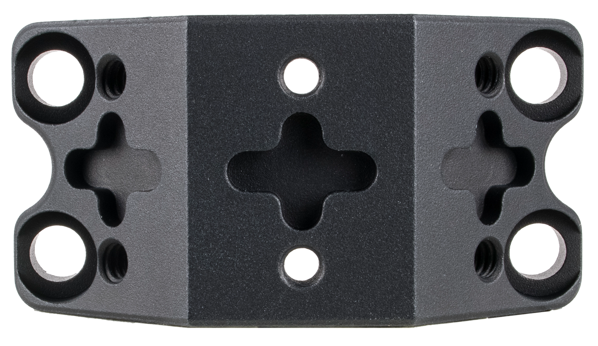 Trijicon Accessory Ring Cap 30mm Tube Q-LOC Footprint Mount - Matte Black Aluminum — view 2
