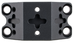 Trijicon Accessory Ring Cap 30mm Tube Q-LOC Footprint Mount - Matte Black Aluminum — view 2
