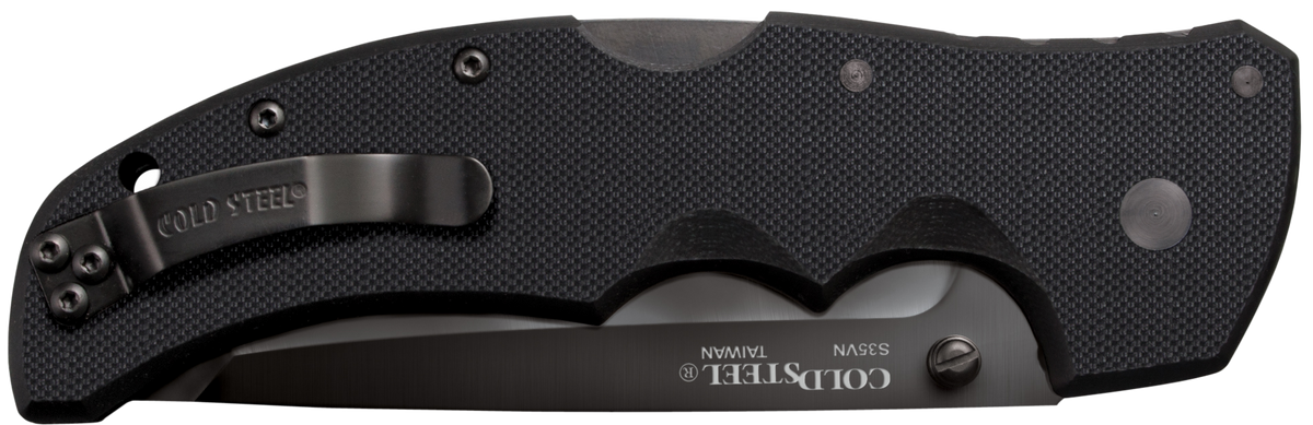 Cold Steel 27BT Recon 1 4" Folding Tanto Plain S35VN DLC Black G10 — view 2