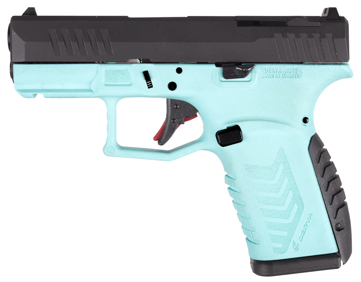 Derya Firearms DY9Z 9mm Luger 3.50" 15+1 Semi-Auto Pistol - Blue/Black — view 2