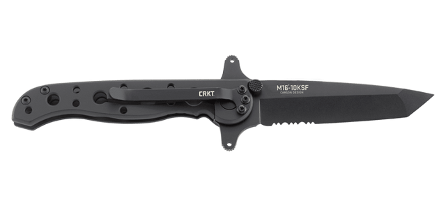 Columbia River M16-10KSF 3.00" Folding Tanto Combo Edge 8Cr13MoV SS Handle — view 2