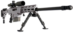 HM Defense HM50B2 Gen 2 .50 BMG 29.25" 10+1 Bolt Action Rifle - Tungsten — view 2