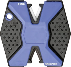 Accusharp 334CD SharpNEasy 2-Step Coarse/Fine Ceramic Stone Sharpener Black/Blue - 24 Pack — view 2
