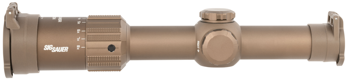 Sig Sauer Electro-Optics Tango-MSR 1-8x24mm 30mm Tube LPVO Riflescope - Coyote — view 2