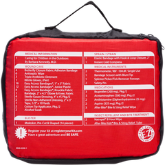 Adventure Medical Kits Adventure Family First Aid Kit 1-3 People - Black/Red — view 2