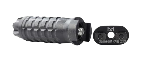 Samson Short Grenade Vertical Grip M-LOK Black Anodized 6061-T6 Aluminum — view 2