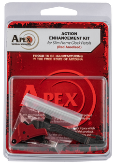 Apex Tactical Specialties 102157 Action Enhancement Black/Red Polymer Drop-In Trigger Kit for Glock 43/43X/48 - Right Hand — view 2