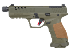 SAR USA SAR9 SOCOM 9mm Luger 5.20" 10+1 Semi-Auto Pistol - OD Green — view 2