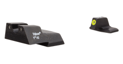 Trijicon HD XR Night Sight Set Green Tritium Yellow Outline Front - Fits H&K VP9/45C/P30/P30L/P30SK — view 2
