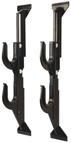Allen 17450 Gun/Accessory Rack Black Plastic Window Mount - Holds 2 — view 2