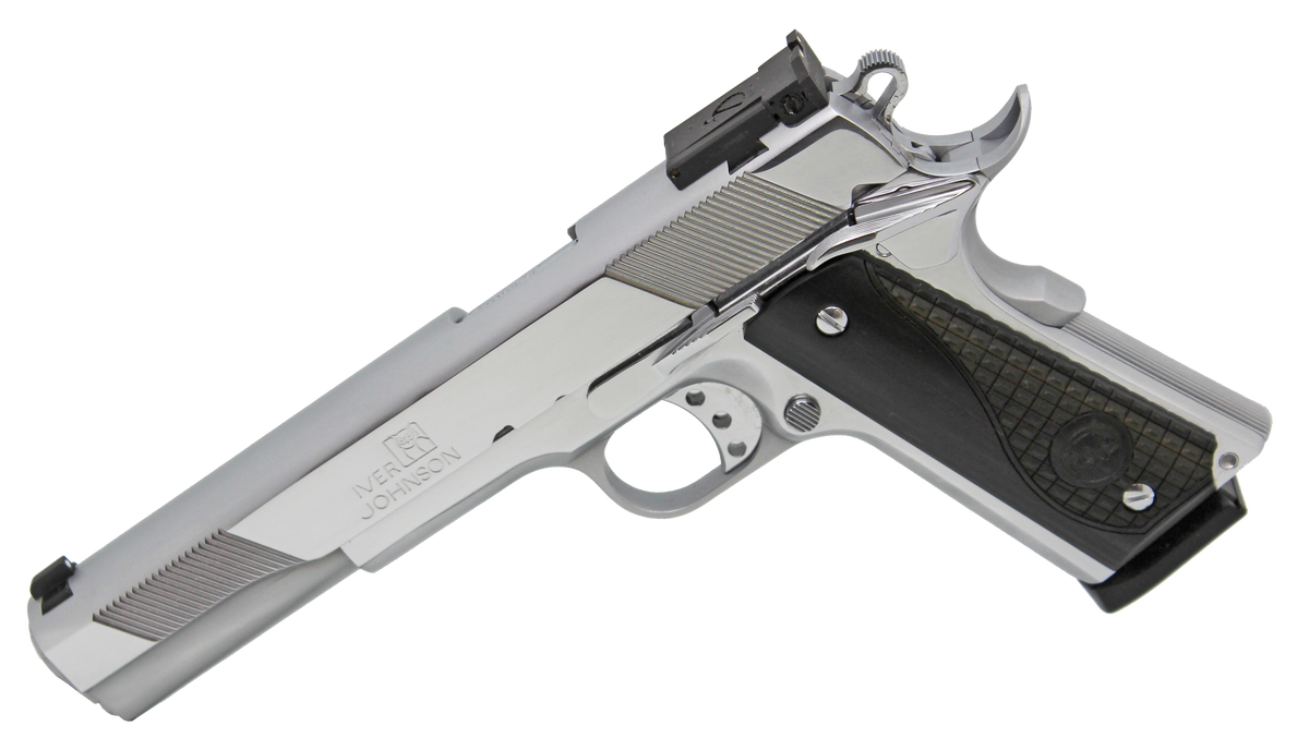 Iver Johnson Arms Eagle XL 45 ACP 6" 8+1 Semi-Auto Pistol - Bright Chrome — view 2