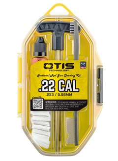 Otis FGSRS22 .22 Cal/.223/5.56mm Cleaning Kit - Yellow Plastic Box — view 2