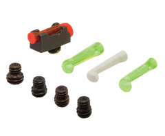 Hiviz SK2011 Spark III Bead Replacement Front Sight Green/Red/White LitePipe - Black — view 2