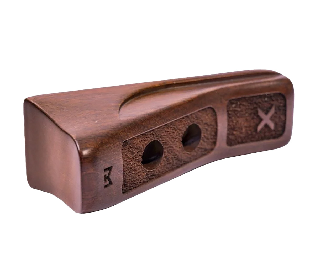 WOOX Angled Grip M-LOK American Walnut Foregrip — view 2