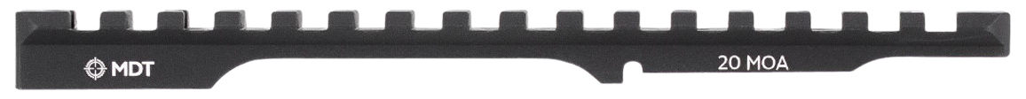 MDT Sporting Goods Picatinny Scope Rail 11" 20 MOA Black Anodized - Fits Tikka T1X Rimfire — view 2