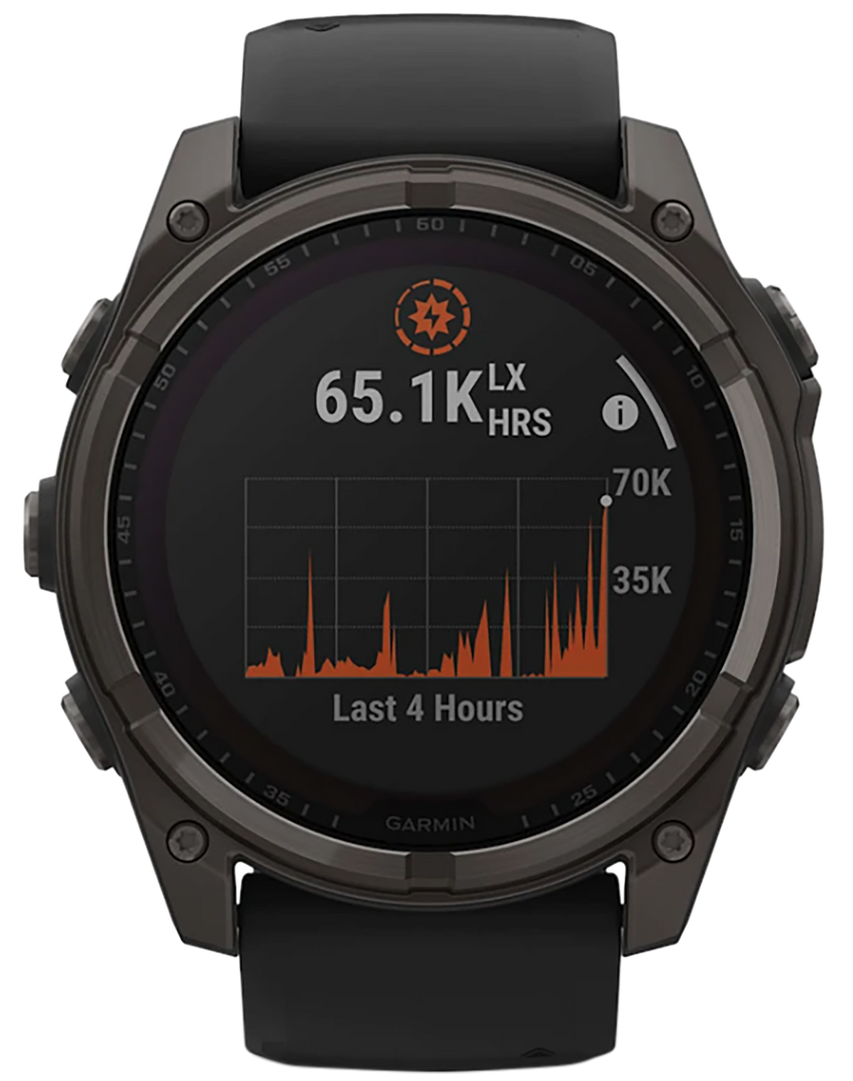 Garmin fenix 8 Solar 51mm Gray/Gray Multisport GPS Smartwatch — view 2