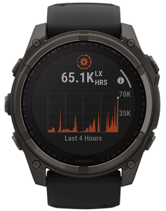 Garmin fenix 8 Solar 51mm Gray/Gray Multisport GPS Smartwatch — view 2