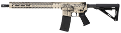 Black Rain Ordnance Spec 15+ We The People 5.56x45mm NATO 16" 30+1 Semi-Auto AR-15 Rifle - Light Sand Battleworn — view 2