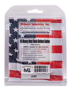 Midwest Industries MIHDFS Heavy-Duty 1.25" Push Button QD Sling Swivel — view 2