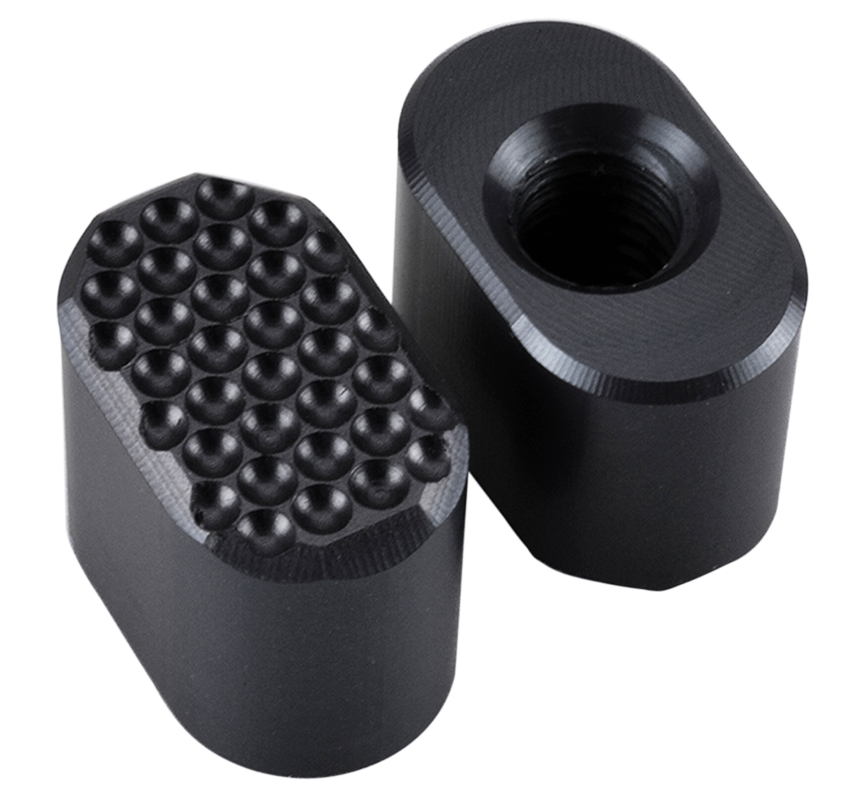 Phase 5 Weapon Systems PMR Dimpled Mag Release 6061-T6 Aluminum Black Anodized — view 2