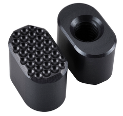Phase 5 Weapon Systems PMR Dimpled Mag Release 6061-T6 Aluminum Black Anodized — view 2