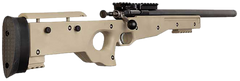 Crickett KSA2150 Precision 22 LR 16.10" Single Shot Bolt Action Rifle - Flat Dark Earth Synthetic Stock — view 2