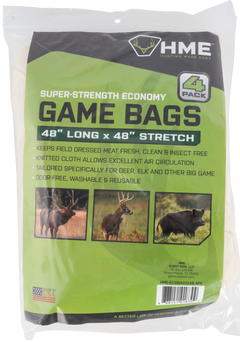 HME Econ Game Bag 12" x 48" 4 Pack - Odor-Free, Washable, Reusable — view 2
