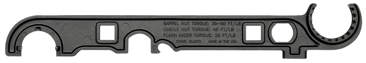 Midwest Industries MIARAW AR-Platform Armorer's Wrench - 4140 Heat Treated Steel — view 2