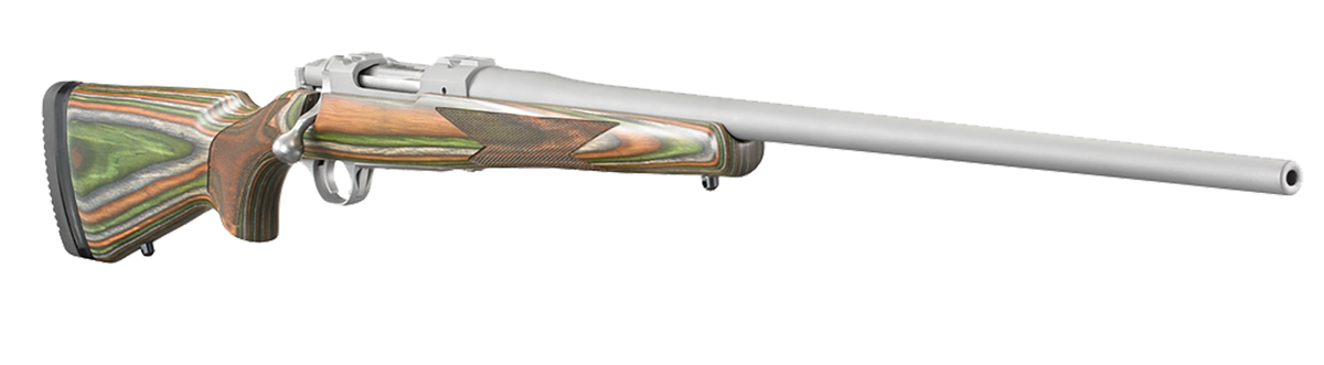 Ruger Hawkeye Predator 6.5 Creedmoor 24" 4+1 Bolt-Action Rifle - Green Mountain Laminate Stock — view 2