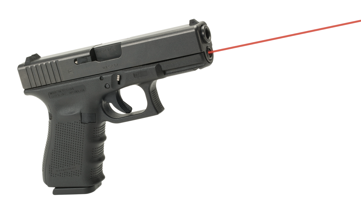 LaserMax LMSG419 Red Guide Rod Laser for Glock 19 Gen 4 - Black — view 2