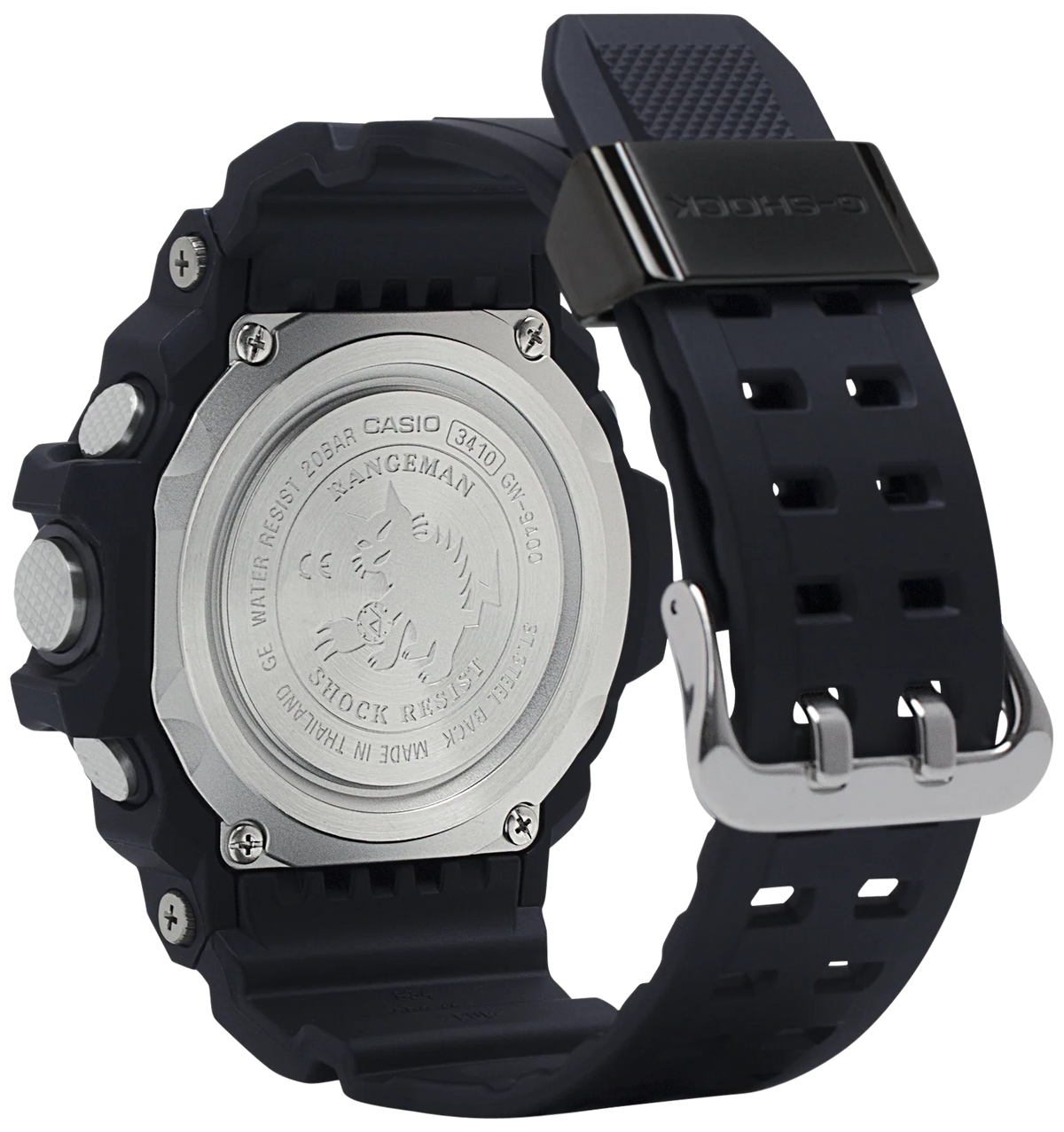 G-Shock Rangeman GW94001B Solar Blackout Digital Compass Watch — view 2