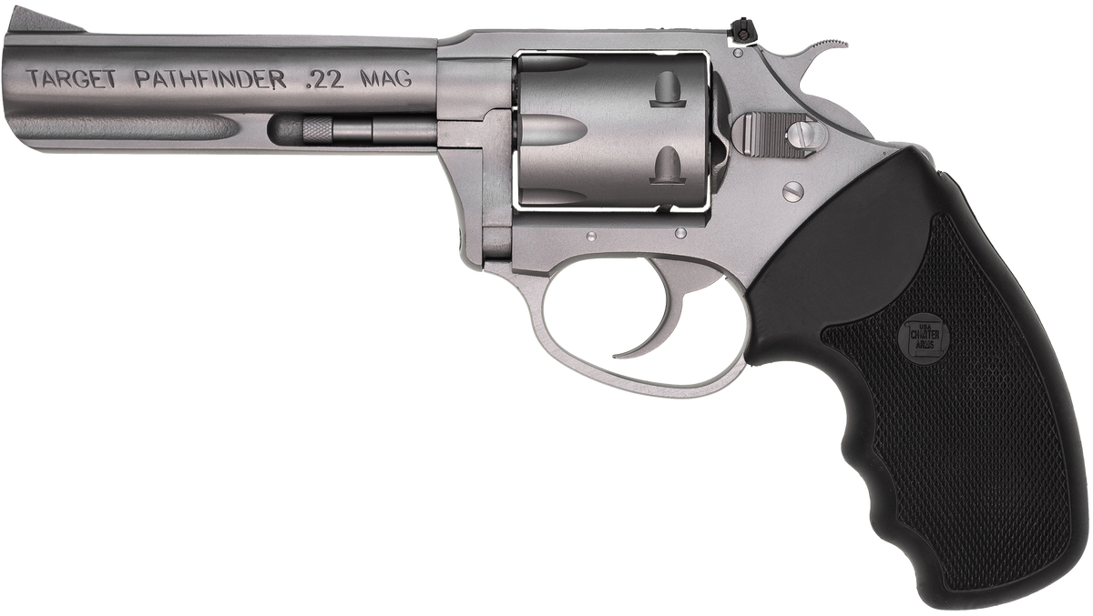 Charter Arms Pathfinder Target 22 Mag 4.20" 8-Shot SAO Revolver - Matte Stainless — view 2