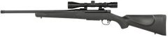 Mossberg Patriot 400 Legend 20" 4+1 Bolt-Action Rifle - Fluted Threaded Barrel, Black Synthetic Stock, 3-9x40mm Scope — view 2