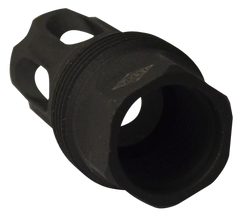 Yankee Hill sRx QD Flash Hider Short 11/16x24 Black Phosphate Steel — view 2