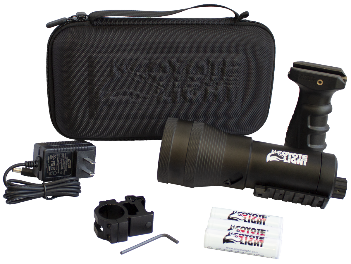 Coyote Light CLPG Coyote Pro Green LED Predator Hunting Light - Matte Black Aluminum - Up to 1300 Yds — view 2