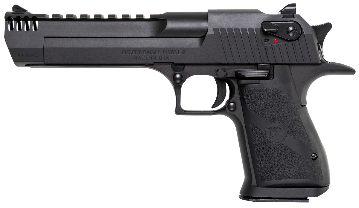 Magnum Research Desert Eagle Mark XIX 357 Mag 6" 9+1 Semi-Auto Pistol - Muzzle Brake - Matte Black Carbon Steel — view 2