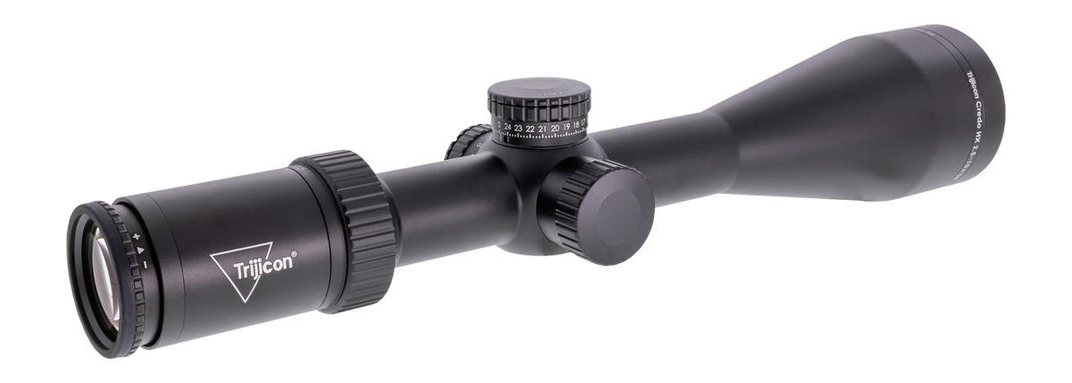 Trijicon Credo HX 2.5-10x56 30mm Tube BDC Hunter Holds SFP Riflescope - Satin Black — view 2