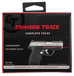 Crimson Trace LG-410 Lasergrips Red Laser Sight for Kimber EVO SP - Black Polymer — view 2