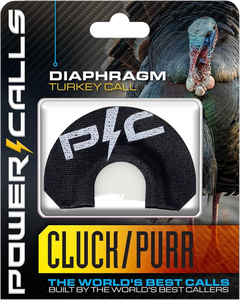Power Calls Cluck/Purr Diaphragm Turkey Call Black / White — view 2