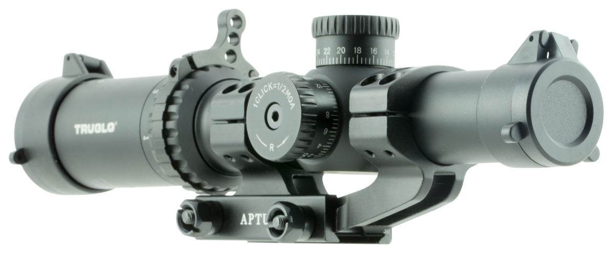TruGlo Omnia Tactical 1-4x24mm 30mm Tube Illuminated APTR Rifle Scope — view 2