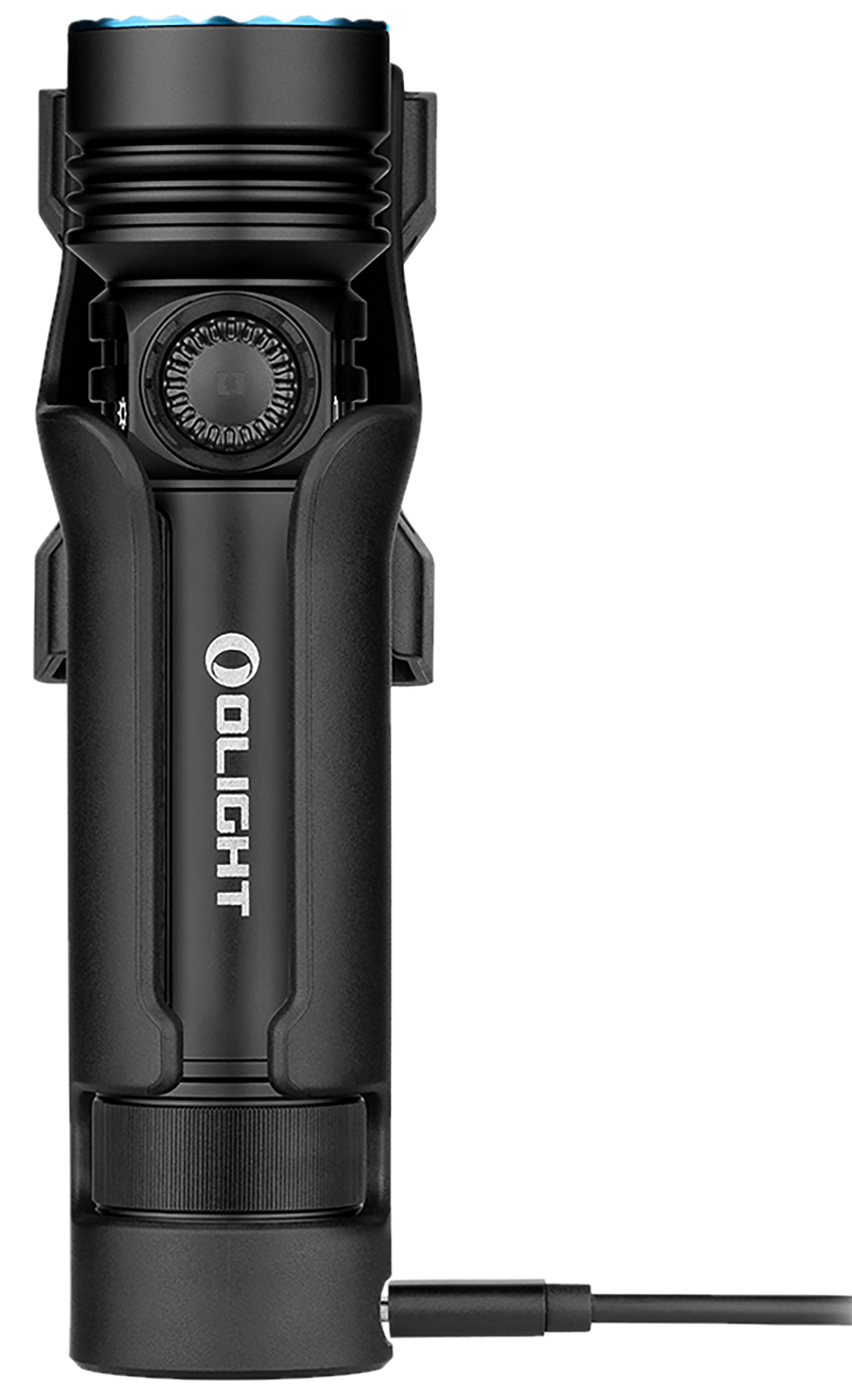 Olight Seeker 4 Pro 4600 Lumen Rechargeable LED Flashlight - Matte Black — view 2