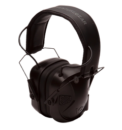 Pyramex Venture Gear AMP BT Electronic Muff 26 dB NRR Over the Head Black — view 2