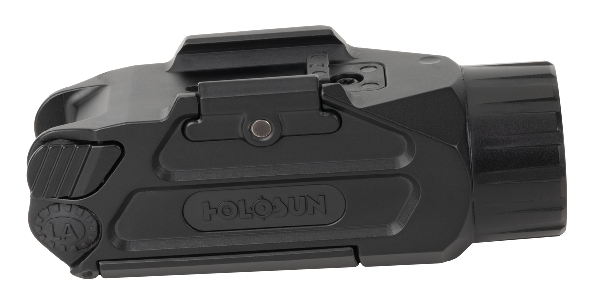 Holosun P.ID Plus Pistol Light w/Green Laser 450/900 Lumens LED IP68 - Black Anodized — view 2