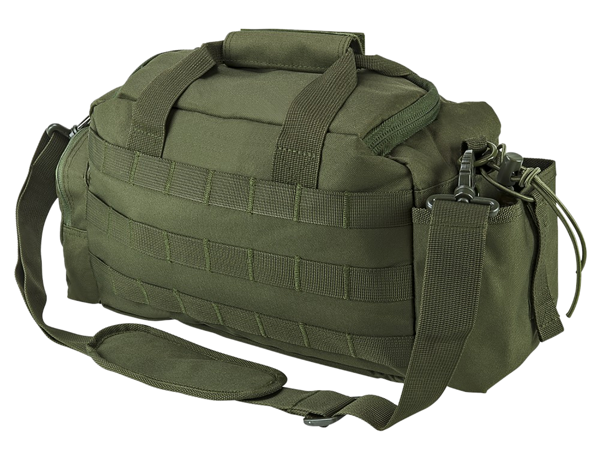 NcSTAR VISM Small Range Bag Green w/ PALS Webbing & Side Pockets — view 2