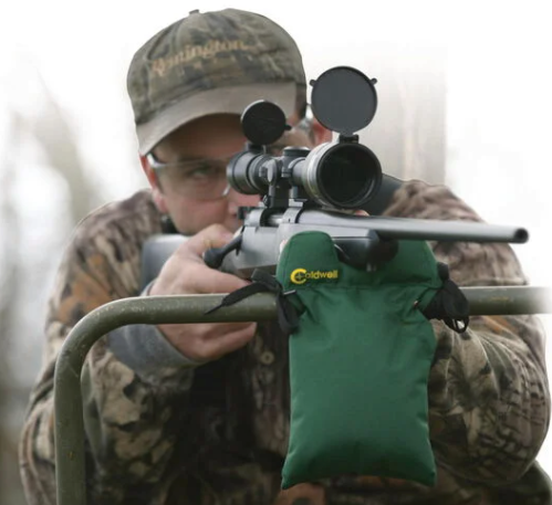 Caldwell Hunter's Blind Bag Prefilled Dark Green Nylon 1.60 lbs — view 2