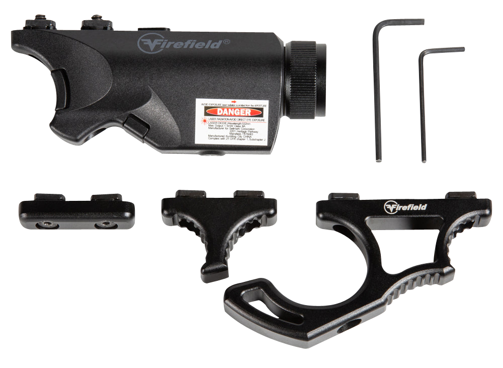 Firefield Rival XL Foregrip Flashlight Green Laser Combo 75/150 Lumens Matte Black M-LOK — view 2